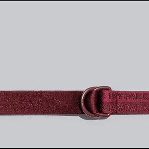 Adidas x Ivy Park Maroon Belt size S/M